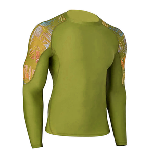 Custom <b>Men</b> Sports <b>Compression</b> Top Long Sleeve Breathable Rash Guard <b>Shirt</b> <b>for</b> Gym Fitness and Outdoor Training <b>Compression</b> <b>Shirt</b> - Product Image 4