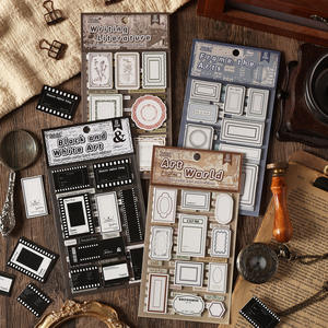 Adesivi Per Notebook di parole <span class=keywords><strong>tridimensionali</strong></span> di alta qualità 2 adesivi Per confezione materiali decorativi Premium - Product Image 1