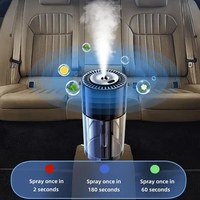 Nouveau Diffuseur d'Arôme Intelligent Haut de Gamme pour Voiture, Parfum de Voiture Longue Durée à Pulvérisation Automatique, Purificateur d'Air
