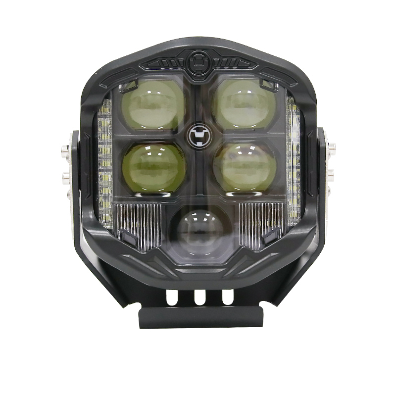 7'' LED Hi/Lo Beam Work Light Off Road Fog Driving Work Lamp LED Light Car Roof Bar for Jeep/4x4/Truck/SUV/Cabin/Boat/ATV/Hunter