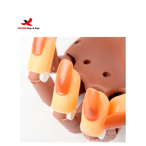 Mano de Práctica de Uñas Flexible y Articulada de ABS para Uñas Acrílicas, Kit de Entrenamiento de Mano a Bajo Precio para Adquisiciones Mixtas - Product Image 4