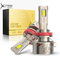 Ampoules de phare LED Canbus 240W H1 H4 pour phare de voiture, feu antibrouillard H7 H11 9005 9006 9012 9004 9007 LED de voiture 24000LM 6000K