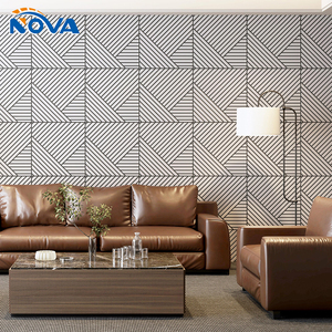 Panel <span class=keywords><strong>Acústico</strong></span> Decorativo Tallado en Poliéster con Excelente Absorción de Sonido <span class=keywords><strong>para</strong></span> <span class=keywords><strong>Paredes</strong></span> <span class=keywords><strong>Interiores</strong></span> 600*2800mm - Product Image 1