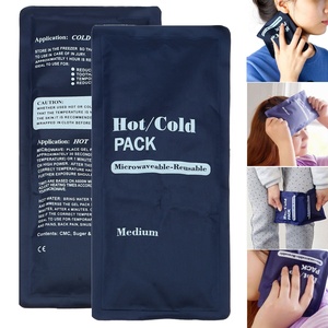 Dapat digunakan kembali pak es besar sarung bantal pak dingin panas <span class=keywords><strong>Gel</strong></span> pak dingin untuk kompres punggung dingin - Product Image 3