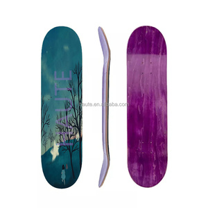 Planche à roulettes vierge personnalisée peinture planche à roulettes jouet <span class=keywords><strong>machine</strong></span> nez émoussé planche à roulettes - Product Image 1