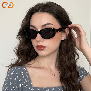 TWOOO T1799 Metal Decoration Retro Sunglasses Cross Border Unisex UV Protection New Style Glasses Factory Wholesale