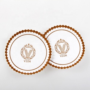 Practical Custom Disposable Refresh Paper Coasters