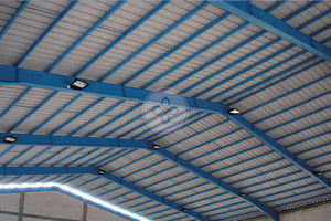 Vente directe d'usine Feutre en polyester <span class=keywords><strong>anti</strong></span>-<span class=keywords><strong>condensation</strong></span> avec côté collé Feuille de toiture en acier - Product Image 3