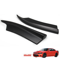 Kit de Carrocería de Plástico PP, Esquina Trasera para Dodge Charger 2012-2016, Protector de Parachoques, Cubierta de Esquina, 2 Piezas