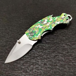 Cuchillo Plegable Portátil de Acero Inoxidable para Camping, Hoja Serrada, Garantía de 3 Años, Multifuncional, Autodefensa, EDC, DIY, OEM - Product Image 4