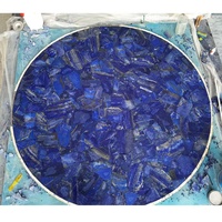 Dalle de marbre Lapis bleu pour ensemble de table de meubles royaux comptoir de lavabo de luxe