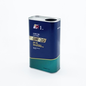 Envases Vacíos para Aceite de Motor de Automóvil, Latas Rectangulares de Hojalata de 1 Litro para Lubricante con Impresión Offset Personalizada - Product Image 1