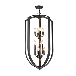 <span class=keywords><strong>Lampadari</strong></span> a candela <span class=keywords><strong>Vintage</strong></span> industriale in metallo, - Product Image 5