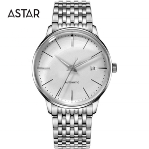 Custom Low Moq Oem Luxury 5atm 316L <strong>Solid</strong> Stainless Steel Minimalist Mechanical Transparent Automatic <strong>Watch</strong> <strong>Man</strong> for Sale - Product Image 2