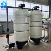 Système de traitement d'eau RO 4000 LPH, stations de purification d'eau commerciales pour hôtels, boissons, eau minérale pour fermes