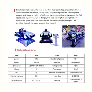 เครื่องเกมแข่งรถ 4DOF 3D 9D พร้อมพวงมาลัย G29 และขาตั้งสำหรับ PS4/Xbox รองรับการจำลองการขับขี่ - Product Image 5