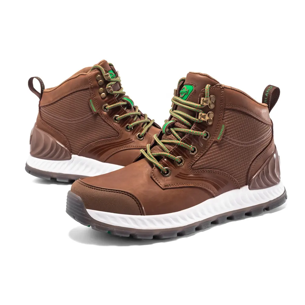 Men's Outdoor Trail Running Shoes Waterproof Hiking Shoes Lightweight Walking Footwear Athletic Sneakers