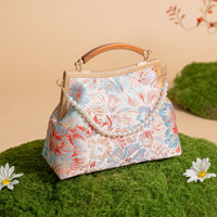 Sac à main en brocart chinois traditionnel, style Cheongsam, sac vintage Hanfu, sac à bandoulière/sac croisé polyvalent