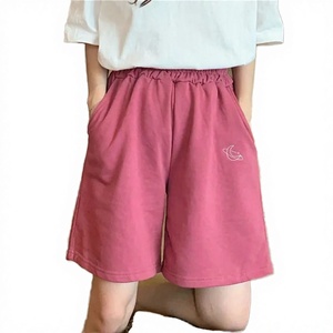 EVERGLOW Women's High Waist <b>Knitted</b> Bermuda Shorts 2026 Summer Eco-Friendly Breathable 100% Polyester Casual Loose Fit Running - Product Image 3