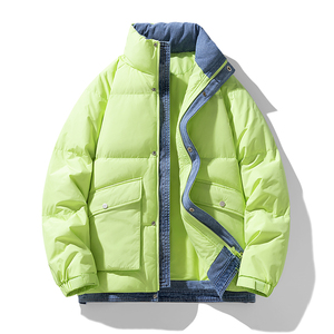 Vêtements d'hiver 2025, nouvelle collection, équipement d'extérieur anti-froid, doudoune à col montant pour hommes et femmes, même style et confort. - Product Image 6