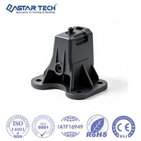 Pied de support réglable en hauteur, composant en plastique moulé d'ingénierie OEM pour robot nettoyeur de neige