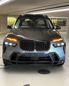 Cho đối với BMW X7 ld-phong cách sợi carbon body <span class=keywords><strong>Kit</strong></span> với Front Lip Diffuser Spoiler mui xe mới nâng cấp X7 phía trước cơ thể <span class=keywords><strong>Kit</strong></span> - Product Image 3
