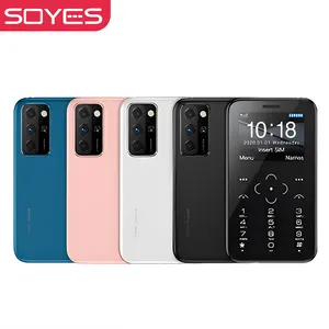 SOYES S10P 휴대 전화 1.54 "미니 카드 휴대 전화 울트라 씬 패션 어린이 소형 전화