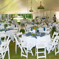 Chaises pliantes de jardin en résine blanche pour mariage, modèle Chiavari, vente en gros