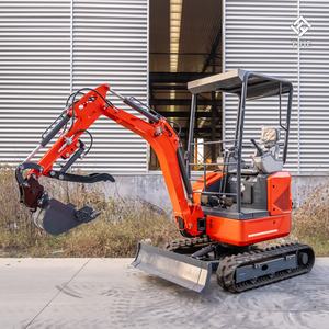 1,6t Mini-rupsgraafmachine voor boomgaard, boerderij, vijvergravering, woningbouw, renovatiewerkzaamheden, Euro 5 CE EPA gecertificeerd - Product Image 1