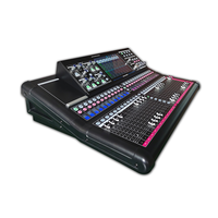 Console de mixage audio professionnelle numérique pour les spectacles sur scène et les salles de conférence, équipement vidéo et d'éclairage
