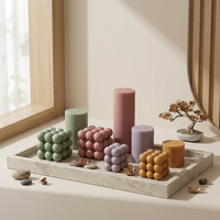Flocons de colorant pour bougies à haute concentration pour la fabrication de bougies en cire de soja - Blocs de colorant solides concentrés multicolores