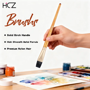 Nouveauté : Outils de peinture artistique, pinceaux plats/ronds/langue de <span class=keywords><strong>chat</strong></span>/liner/forme de poignard, pinceau professionnel pour <span class=keywords><strong>aquarelle</strong></span> - Product Image 3