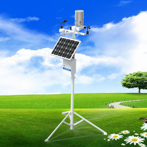 Estación Meteorológica analógica o RS485, pantalla de datos, Panel Solar, estación meteorológica para agricultura - Product Image 3