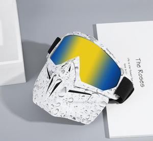 Nuovi Occhiali Protettivi Rimovibili ZoomLon per Moto, Maschera Integrale Tattica Antivento con Lenti Colorate - Product Image 3