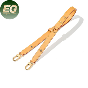 LST423 <span class=keywords><strong>Boulogne</strong></span> Sangle de sac interchangeable personnalisée en cuir végétal tanné pour femme, bandoulière réglable de luxe en cuir de vachette, sangles de créateur - Product Image 1