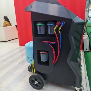 Nouvelle énergie améliorée WDF X875 R134a, équipement automobile, fonction de nettoyage <span class=keywords><strong>pour</strong></span> système automobile, récupération et remplissage de réfrigérant de climatisation automatique - Product Image 2