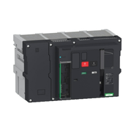 Interruptor Automático de Circuito ACB Masterpact MTZ2 16L1, 1600 A, 4P Extraíble, Sin Micrologic LV848282