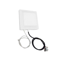 Lecteur de cartes RFID UHF avec antenne intégrée 6dbi, protocole ISO 18000-6C, plastique, pour système de stationnement, contrôle d'accès, WiFi/
