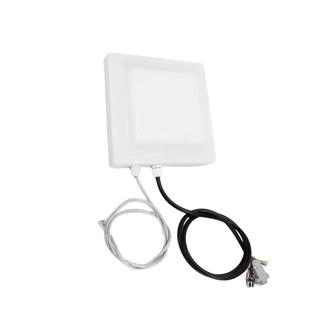 0-18m Built-in 6dbi Antenna UHF RFID Card Reader ISO 18000-6C Protocol Plastic for Parking System Access Control WiFi/