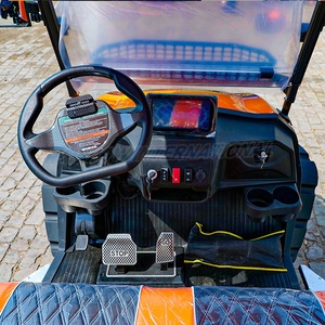 Cầu Vồng 4KW 2 + 2 Chỗ Ngồi Điện Golf Cart Buggy Ce Được Phê Duyệt Trung Quốc Thực Hiện 4 Ghế Pin Powered Điện Golf Cart - Product Image 6