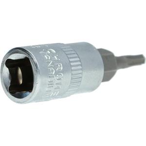 BRILLIANT TOOLS - BT020986 1/4 ''Torx bit socket, a prueba de manipulaciones-EAN 4042146774854 HAND SOCKETS 1/4" - Product Image 3