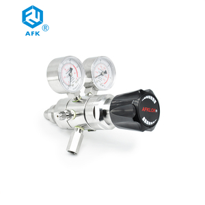 AFK高圧2段窒素Argonco2二酸化炭素ガス圧力調整器ステンレス鋼25Mpa OEM CV 0.06 - Product Image 6
