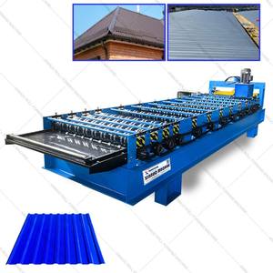 Wellblech maschine Maquina Para Hacer Teja Boden <span class=keywords><strong>deck</strong></span> Rollform maschine - Product Image 3