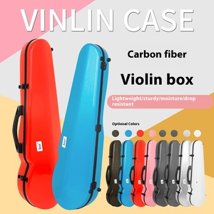 Custom Irin 4/4 Ultra Light Carbon Fiber Violin Case With Waterproof Double <b>Shoulder</b> Strap Backpack 4/4 Instruments <b>Bag</b> - Product Image 2
