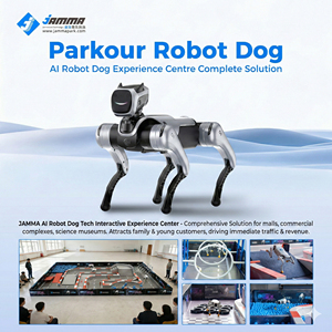 JAMMA Al Robot Dog Tech <span class=keywords><strong>Centro</strong></span> <span class=keywords><strong>de</strong></span> Experiencia Interactiva, Solución Integral para Centros Comerciales y Museos <span class=keywords><strong>de</strong></span> Ciencia - Product Image 3