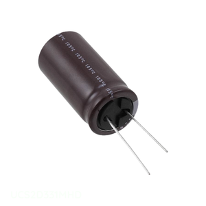 Condensateur radial original 330 uF à travers trou UCS2D331MHD CAP ALUM 330UF 20% 200V - Product Image 1