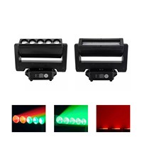 Luz Móvil LED Profesional de 500W con Doble Cara y Rotación Infinita, Efecto de Escenario RGBW con RDM para Eventos de Discoteca, Clubes y DJ