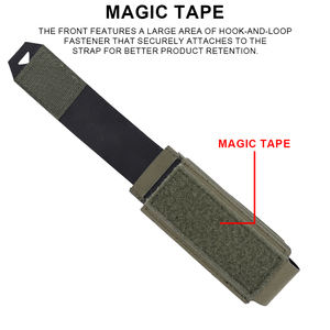 Pochette tactique fonctionnelle pour chargeur simple 556 M4, porte-chargeur vert Ranger, pochette tactique pour chargeur à rabat détachable - Product Image 4