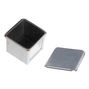 Moule <span class=keywords><strong>à</strong></span> pain facile <span class=keywords><strong>à</strong></span> nettoyer accessoires pour la maison <span class=keywords><strong>avec</strong></span> <span class=keywords><strong>couvercle</strong></span> en alliage d'aluminium revêtement de cuisson carré antiadhésif Mini outil cuisine Toast Box - Product Image 5