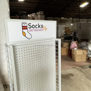 حامل عرض الجورب: أبيض ، من الرائع لمتاجر البيع بالتجزئة تقديم الجوارب - Product Image 4